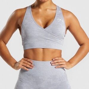 Gymshark camo seamless bra